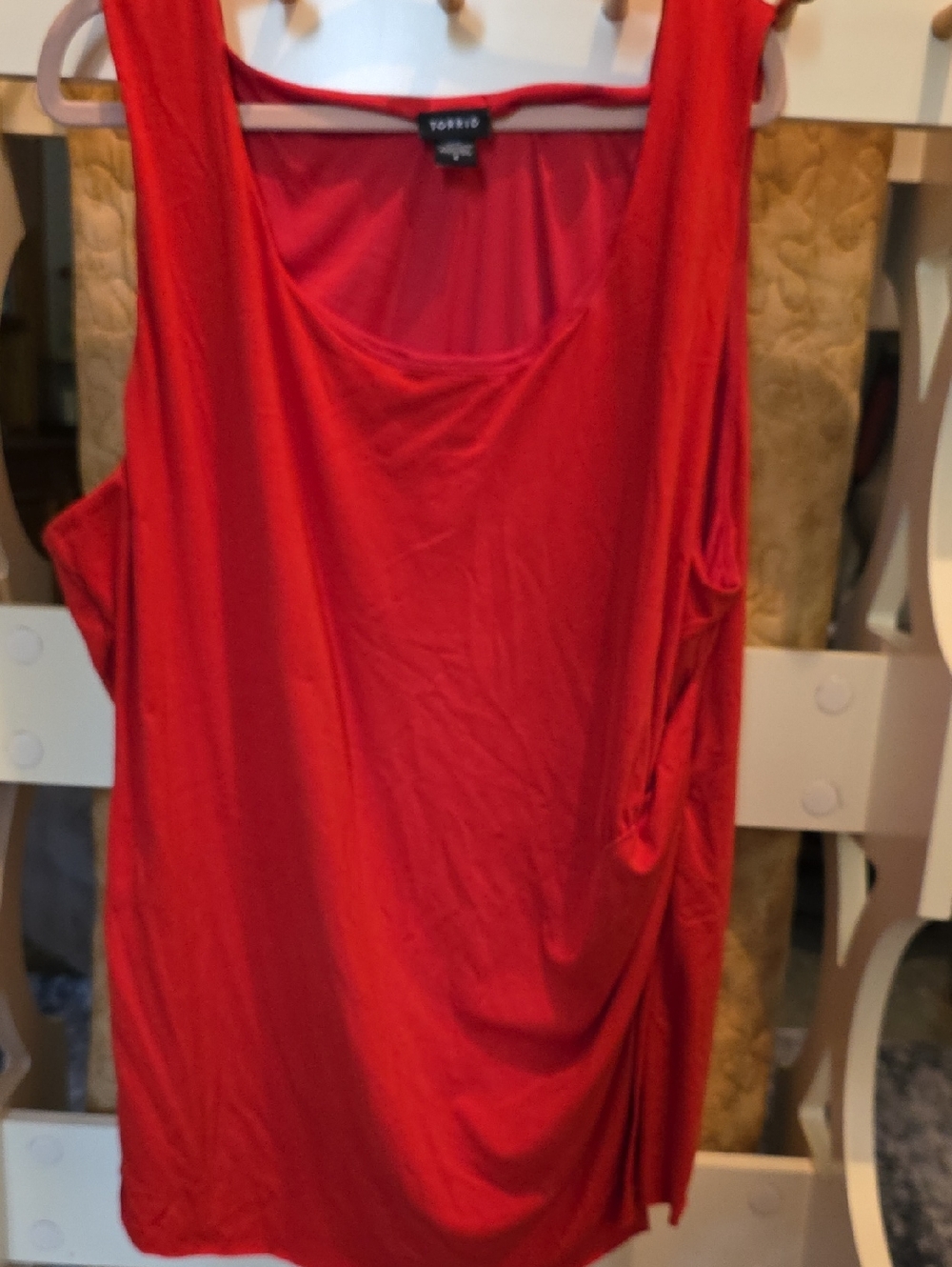 torrid Red Drape Tank Top